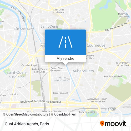Quai Adrien Agnés plan