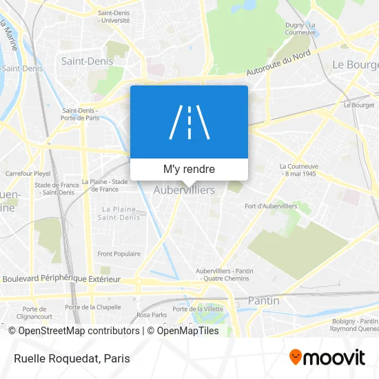 Ruelle Roquedat plan