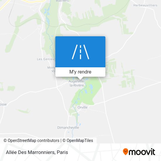 Allée Des Marronniers plan
