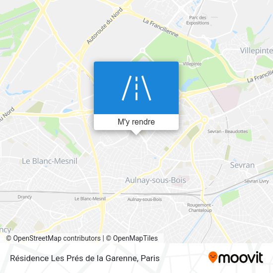 Résidence Les Prés de la Garenne plan
