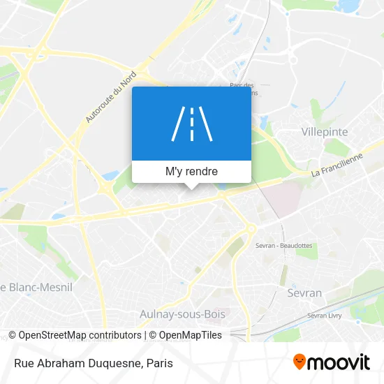 Rue Abraham Duquesne plan