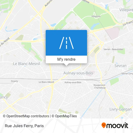 Rue Jules Ferry plan