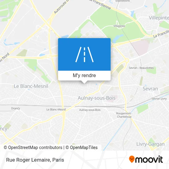 Rue Roger Lemaire plan