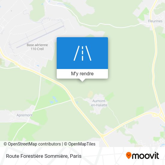 Route Forestière Sommière plan