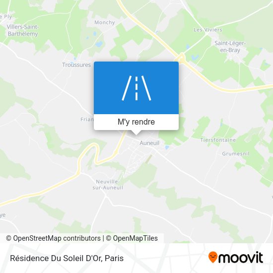 Résidence Du Soleil D'Or plan
