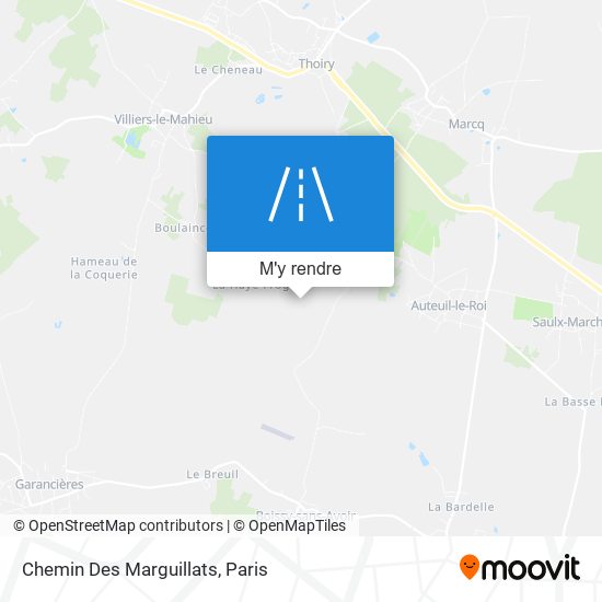 Chemin Des Marguillats plan