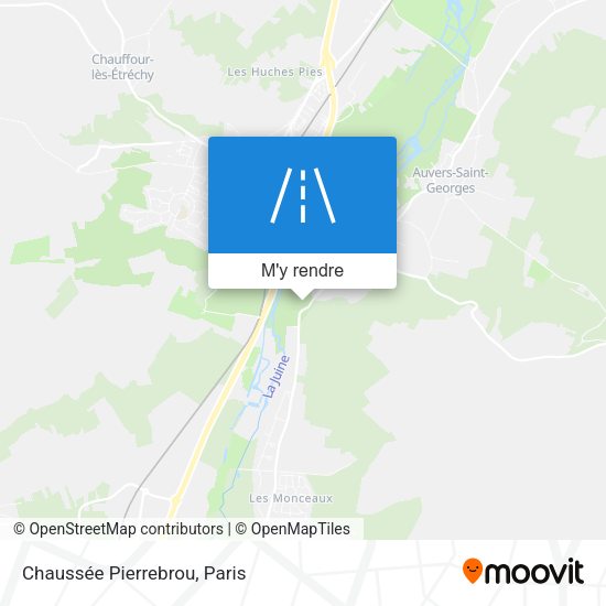 Chaussée Pierrebrou plan
