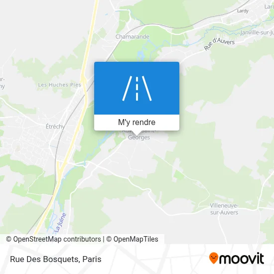 Rue Des Bosquets plan