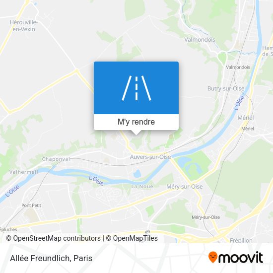 Allée Freundlich plan