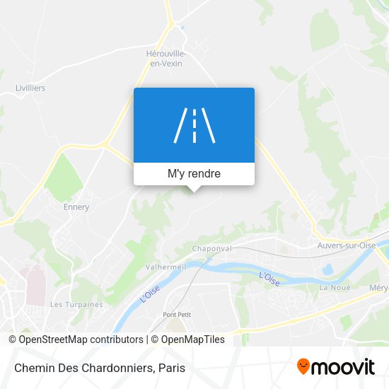 Chemin Des Chardonniers plan