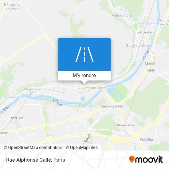 Rue Alphonse Callé plan