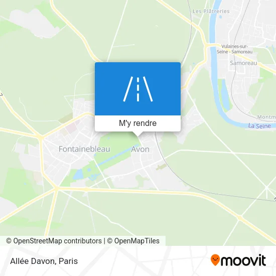 Allée Davon plan