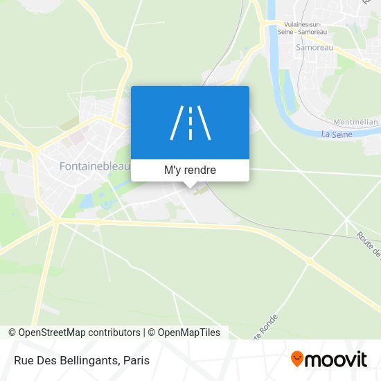 Rue Des Bellingants plan