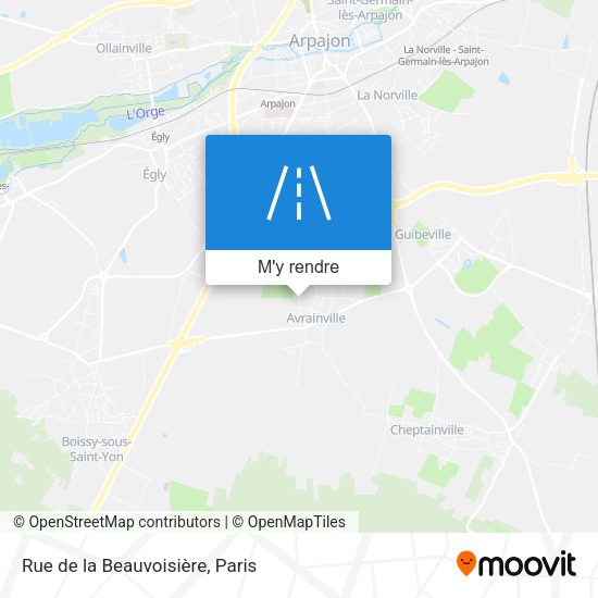 Rue de la Beauvoisière plan