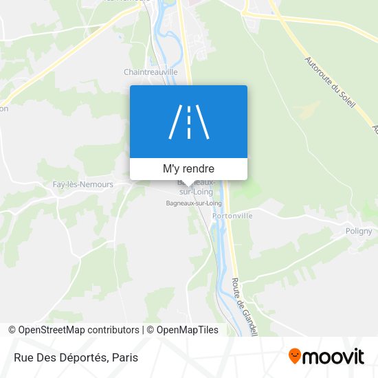 Rue Des Déportés plan