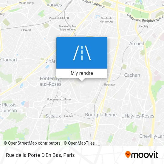 Rue de la Porte D'En Bas plan