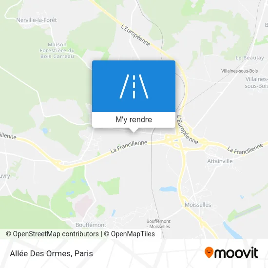 Allée Des Ormes plan