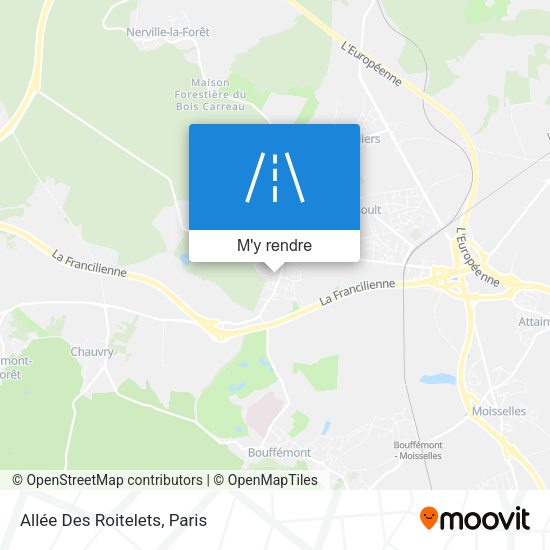 Allée Des Roitelets plan