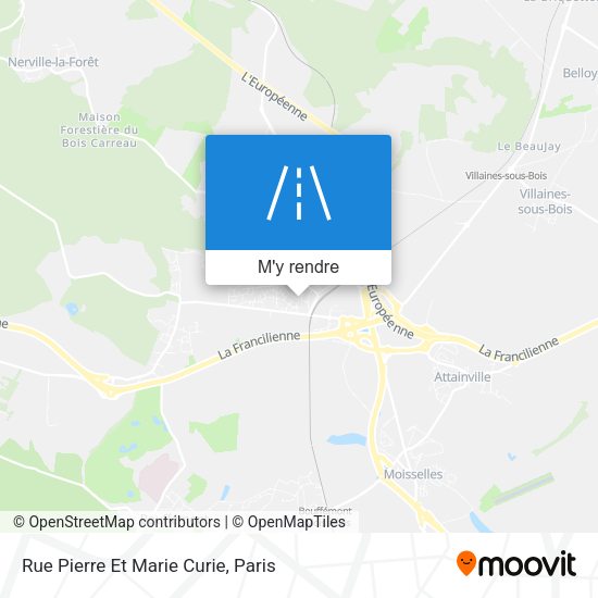 Rue Pierre Et Marie Curie plan