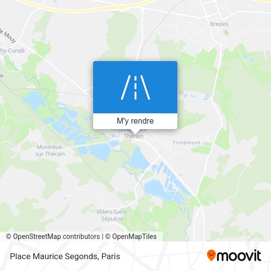 Place Maurice Segonds plan