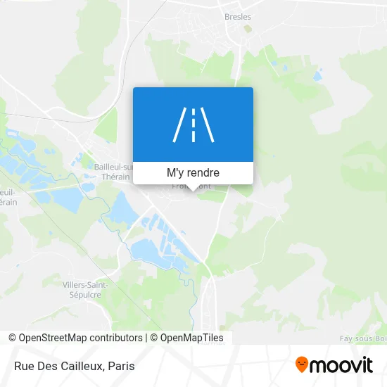 Rue Des Cailleux plan