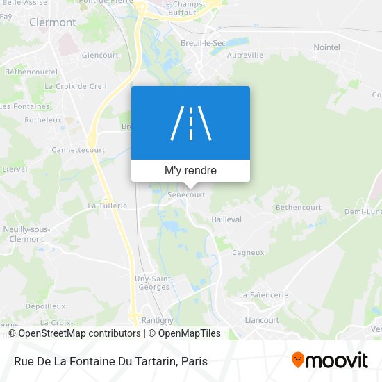 Rue De La Fontaine Du Tartarin plan