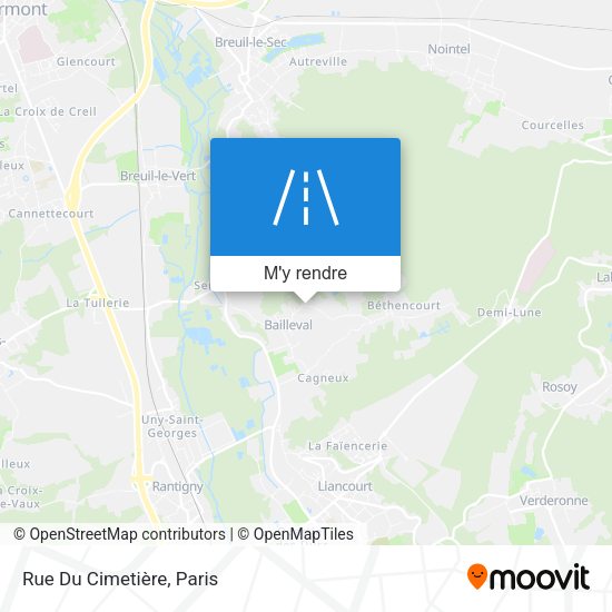 Rue Du Cimetière plan