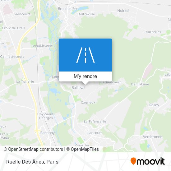 Ruelle Des Ânes plan