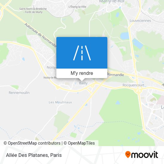 Allée Des Platanes plan