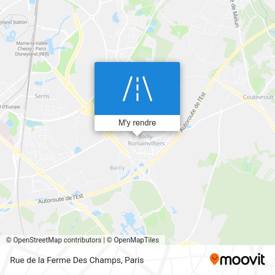 Rue de la Ferme Des Champs plan