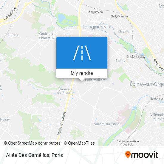 Allée Des Camélias plan