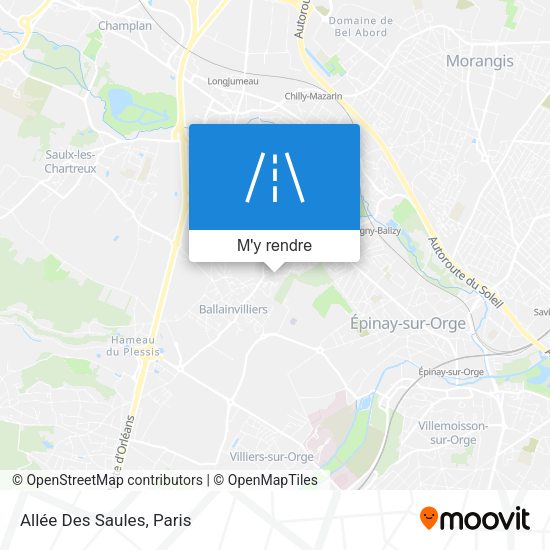 Allée Des Saules plan