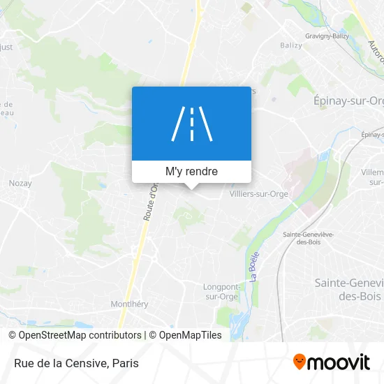 Rue de la Censive plan