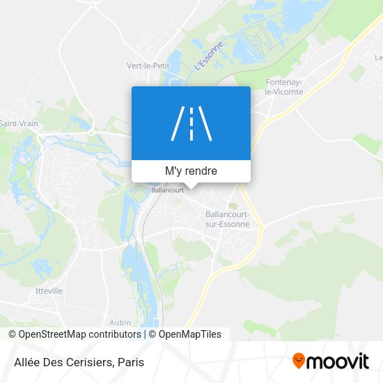 Allée Des Cerisiers plan