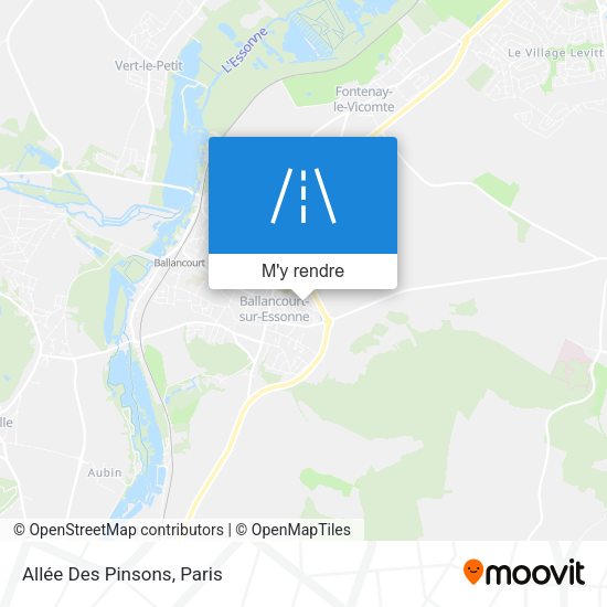 Allée Des Pinsons plan