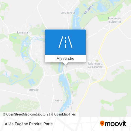 Allée Eugène Pereire plan