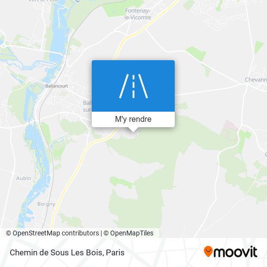 Chemin De Sous Les Bois plan