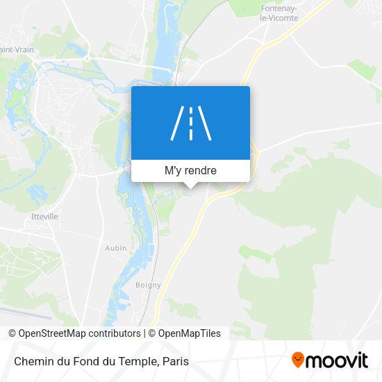 Chemin du Fond du Temple plan