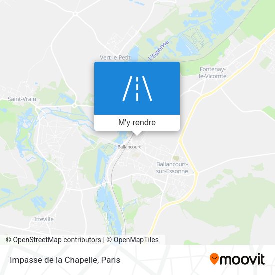Impasse de la Chapelle plan