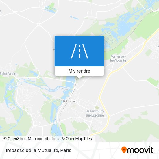 Impasse de la Mutualité plan
