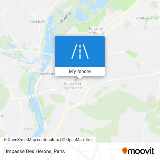 Impasse Des Hérons plan