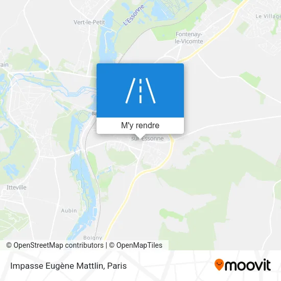 Impasse Eugène Mattlin plan