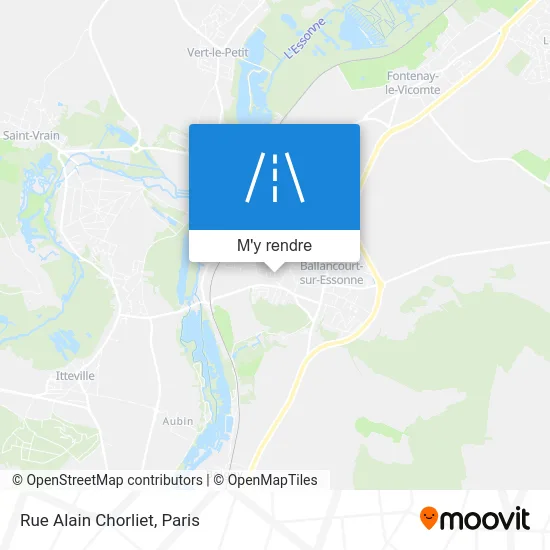 Rue Alain Chorliet plan