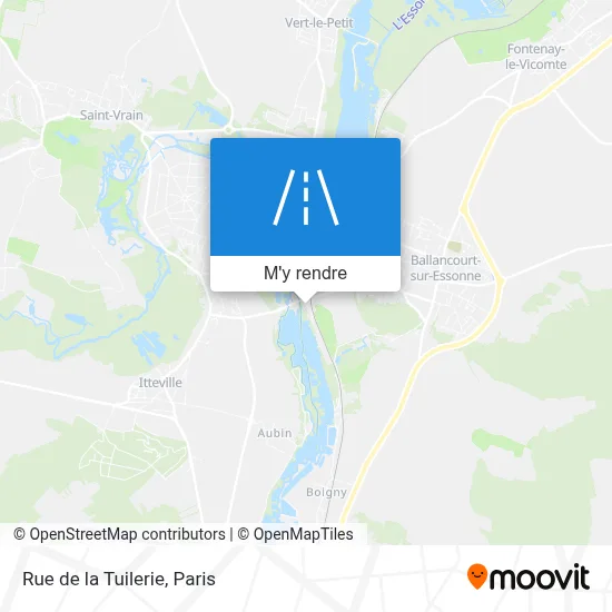 Rue de la Tuilerie plan