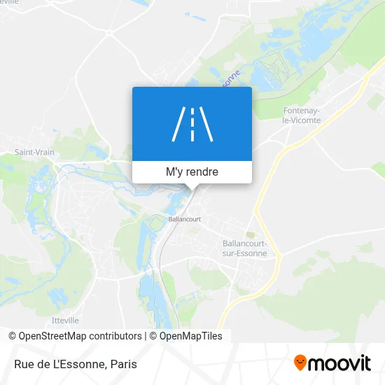 Rue de L'Essonne plan