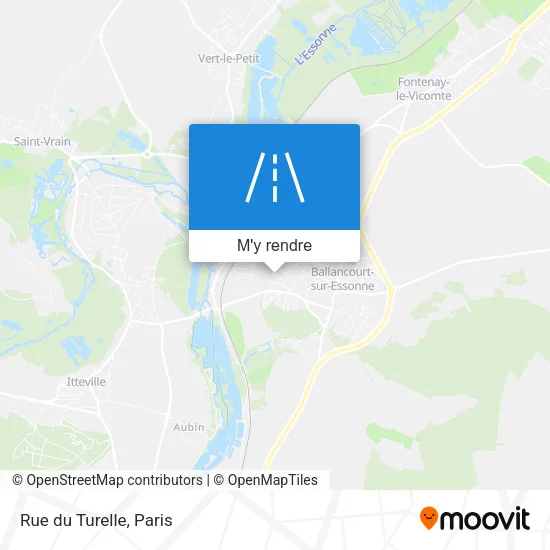 Rue du Turelle plan