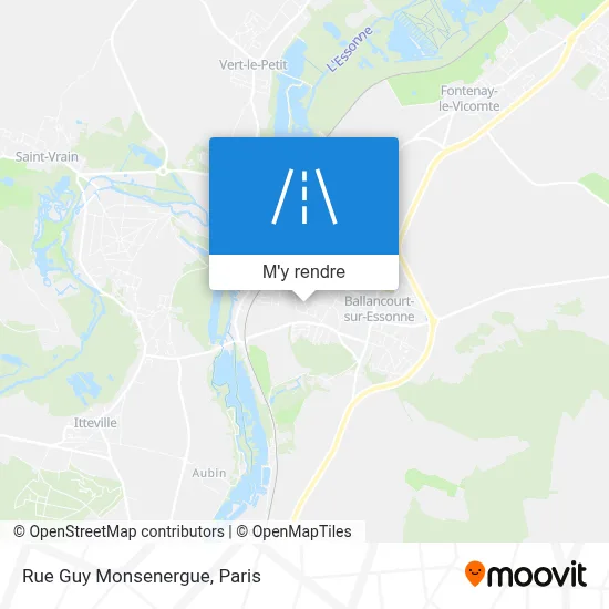 Rue Guy Monsenergue plan