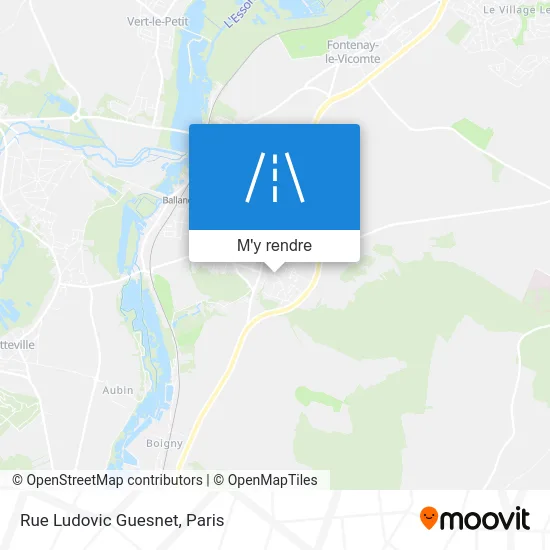 Rue Ludovic Guesnet plan