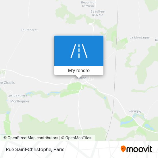 Rue Saint-Christophe plan