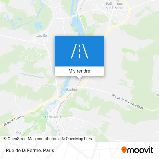 Rue de la Ferme plan